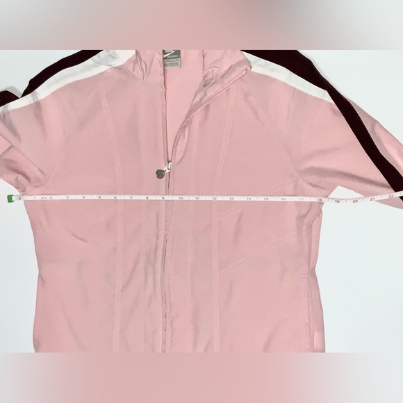 Nike 2 pieces warmup, jogger Pink and Wine color with side strips EXCELLENT!! - Picture 6 of 10